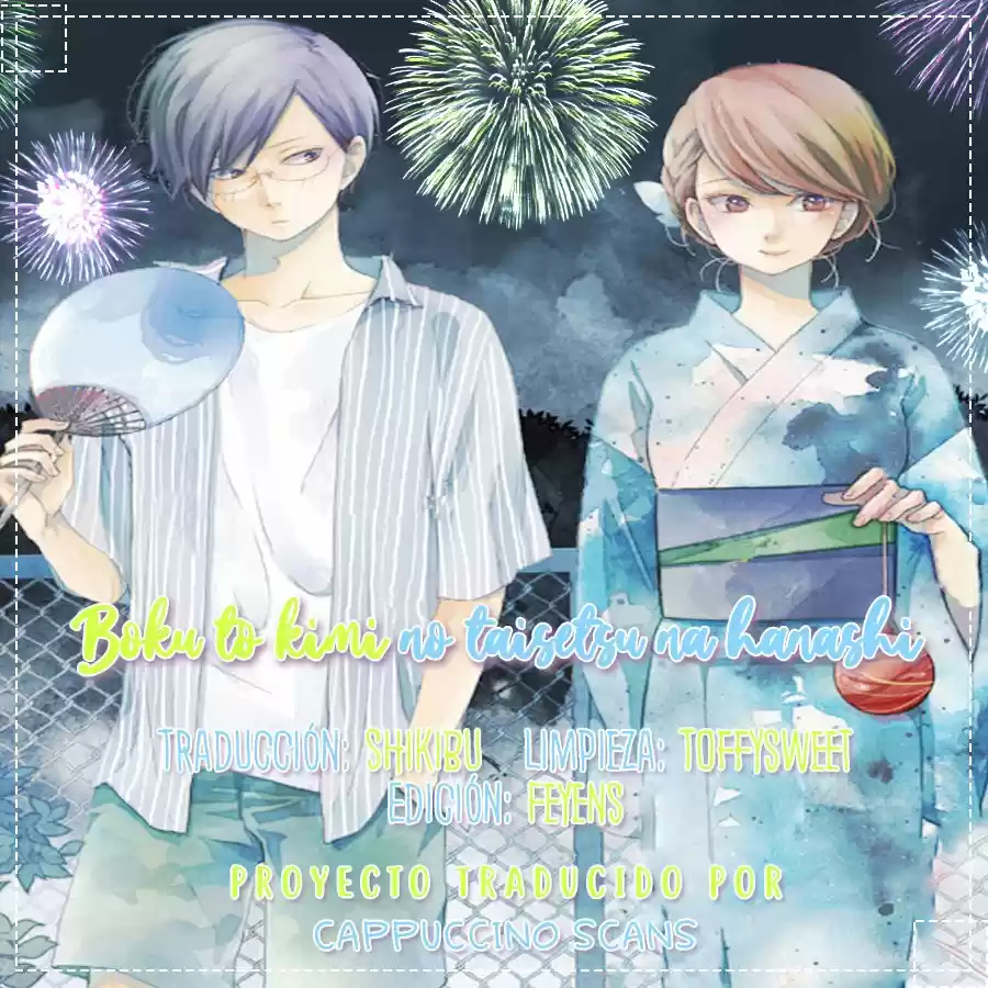 Boku To Kimi No Taisetsu Na Hanashi - Capítulo 34 - Página 1 - LectorTMOo