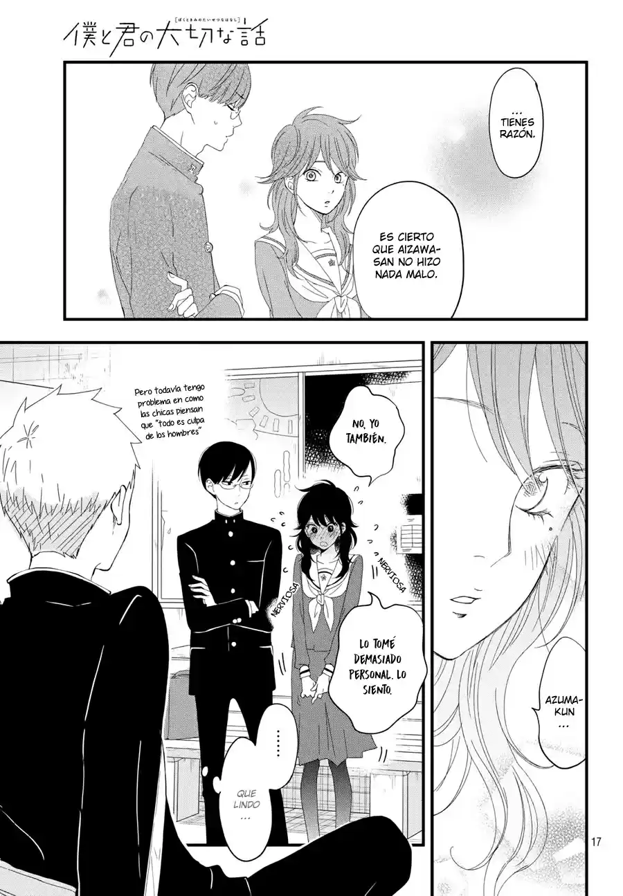Boku To Kimi No Taisetsu Na Hanashi - Capítulo 4 - Página 20 - LectorTMOo