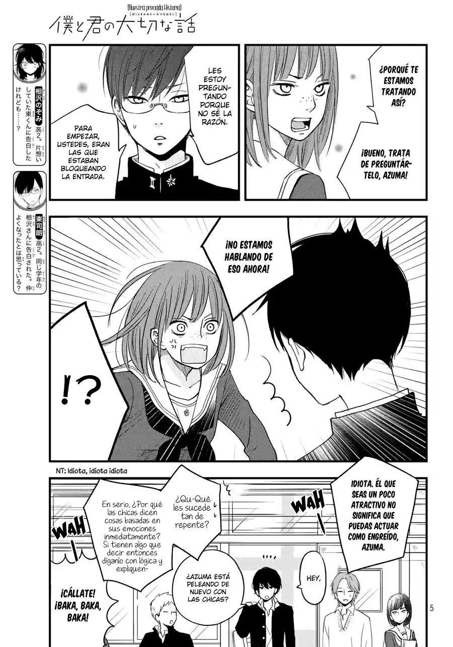 Boku To Kimi No Taisetsu Na Hanashi - Capítulo 5 - Página 7 - LectorTMOo