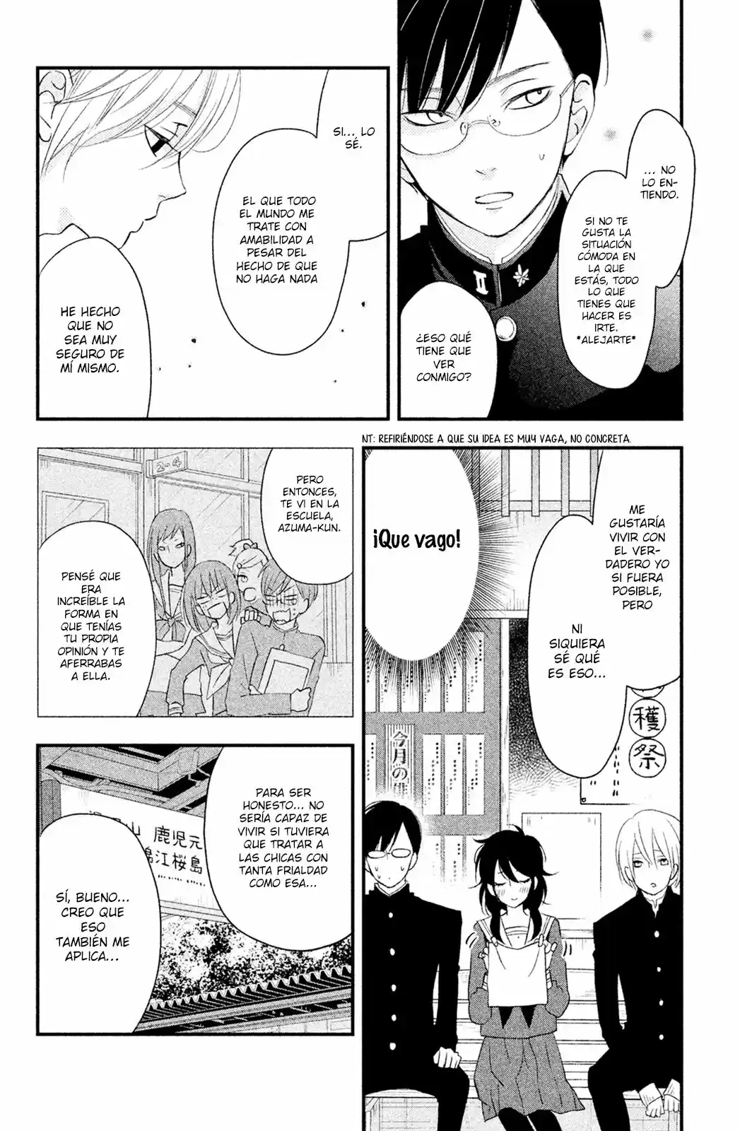 Boku To Kimi No Taisetsu Na Hanashi - Capítulo 6 - Página 11 - LectorTMOo