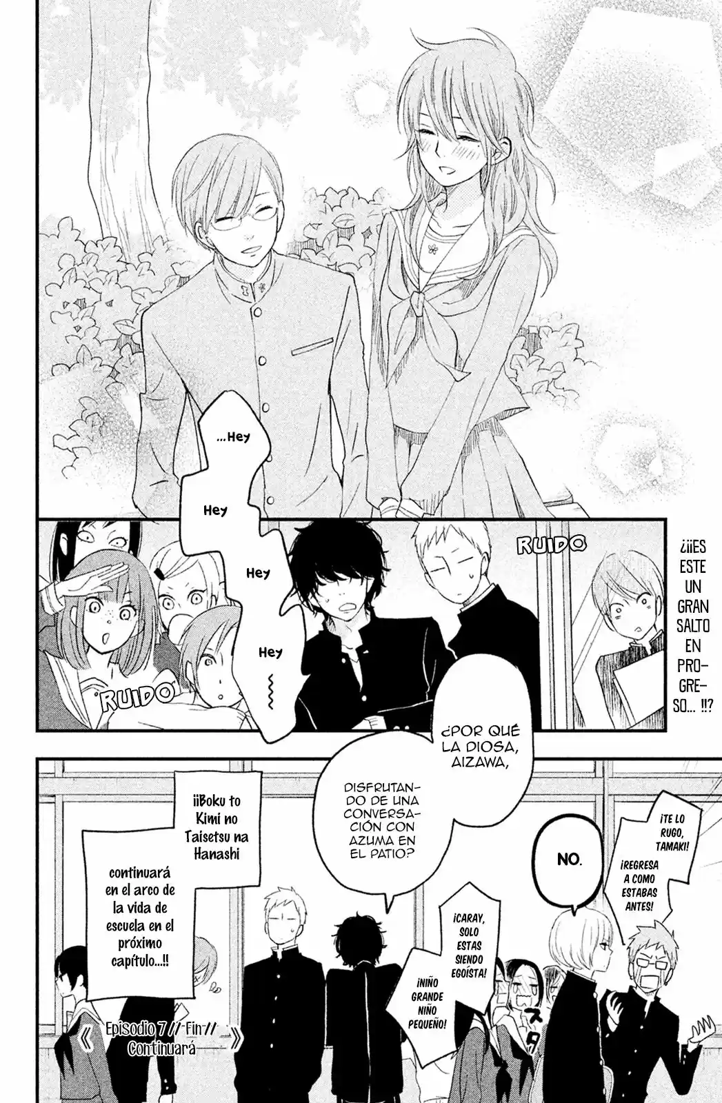 Boku To Kimi No Taisetsu Na Hanashi - Capítulo 6 - Página 28 - LectorTMOo