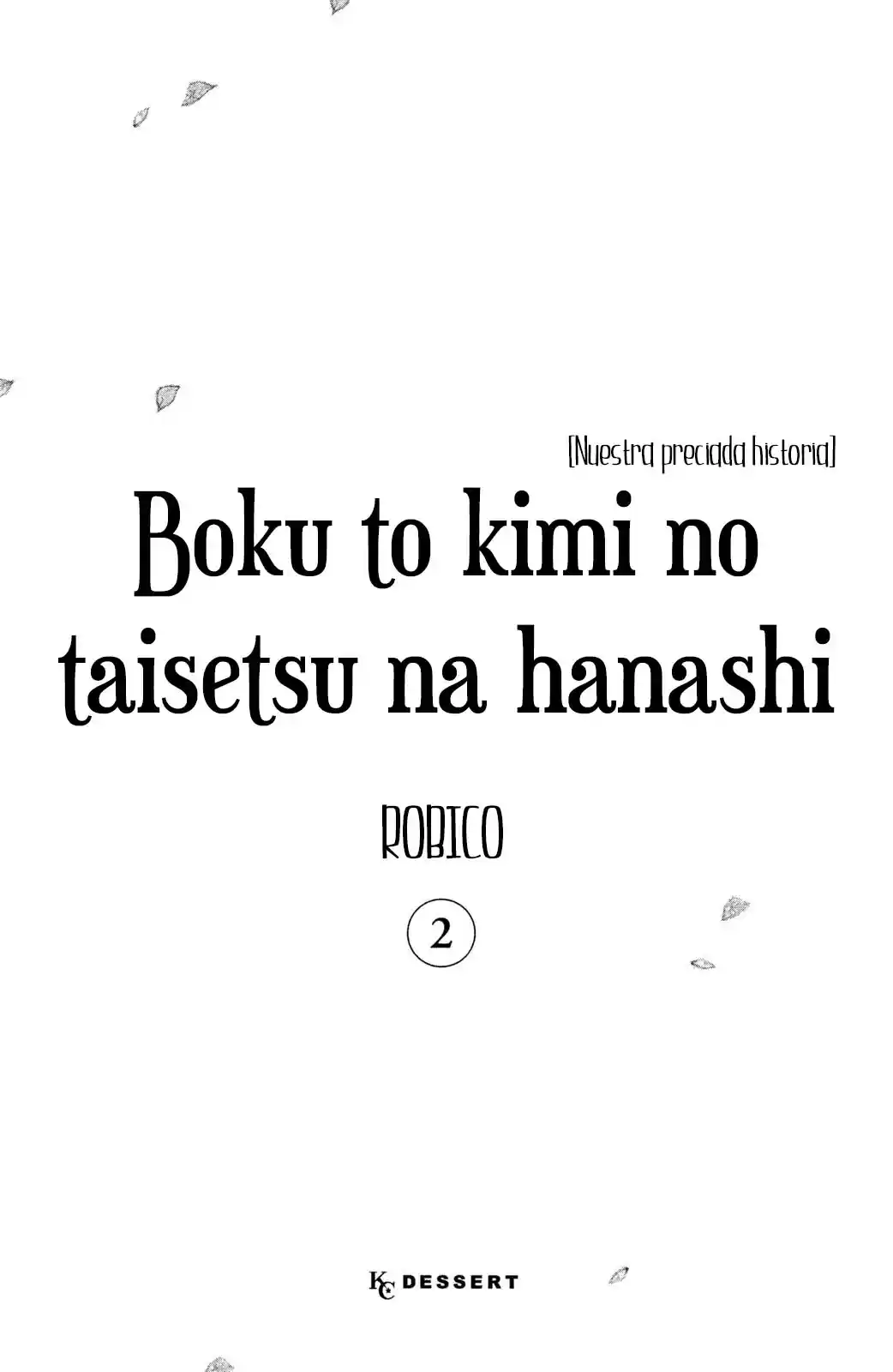 Boku To Kimi No Taisetsu Na Hanashi - Capítulo 7 - Página 3 - LectorTMOo