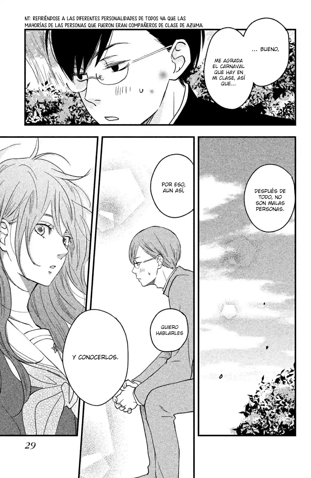 Boku To Kimi No Taisetsu Na Hanashi - Capítulo 7 - Página 30 - LectorTMOo