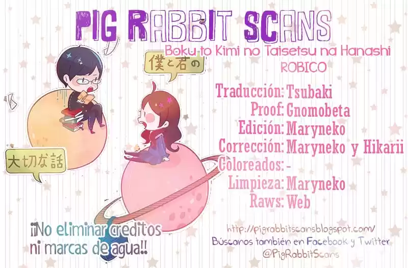 Boku To Kimi No Taisetsu Na Hanashi - Capítulo 7 - Página 40 - LectorTMOo