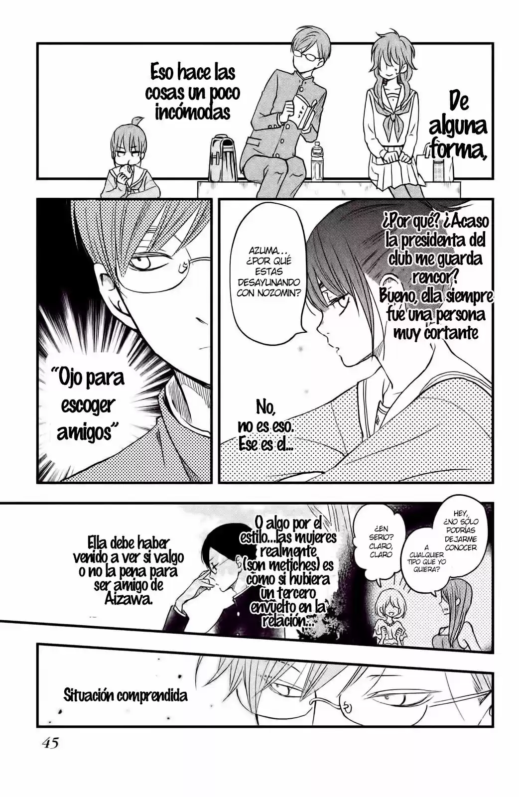 Boku To Kimi No Taisetsu Na Hanashi - Capítulo 8 - Página 10 - LectorTMOo