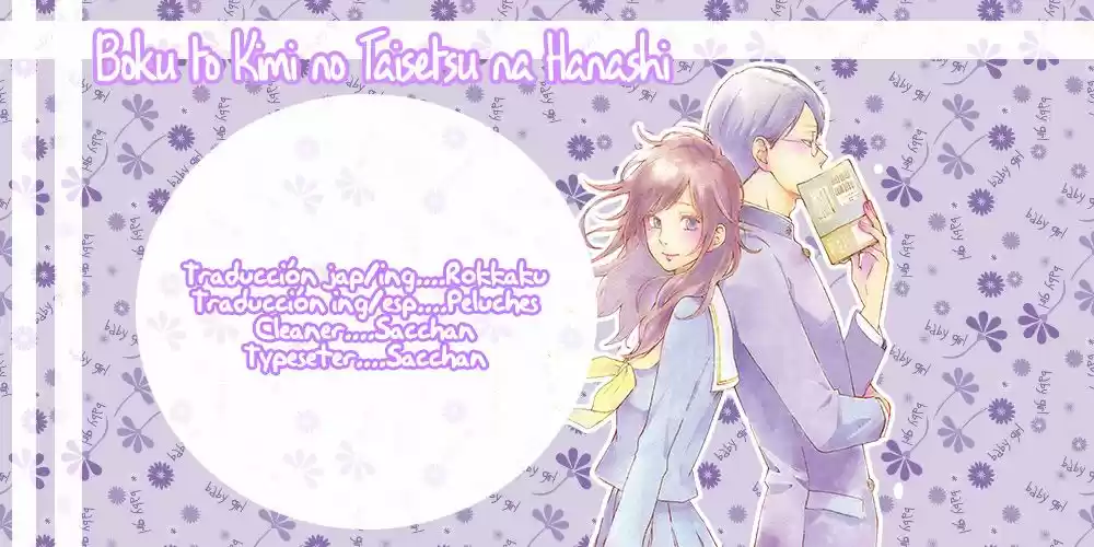 Boku To Kimi No Taisetsu Na Hanashi - Capítulo 9 - Página 2 - LectorTMOo