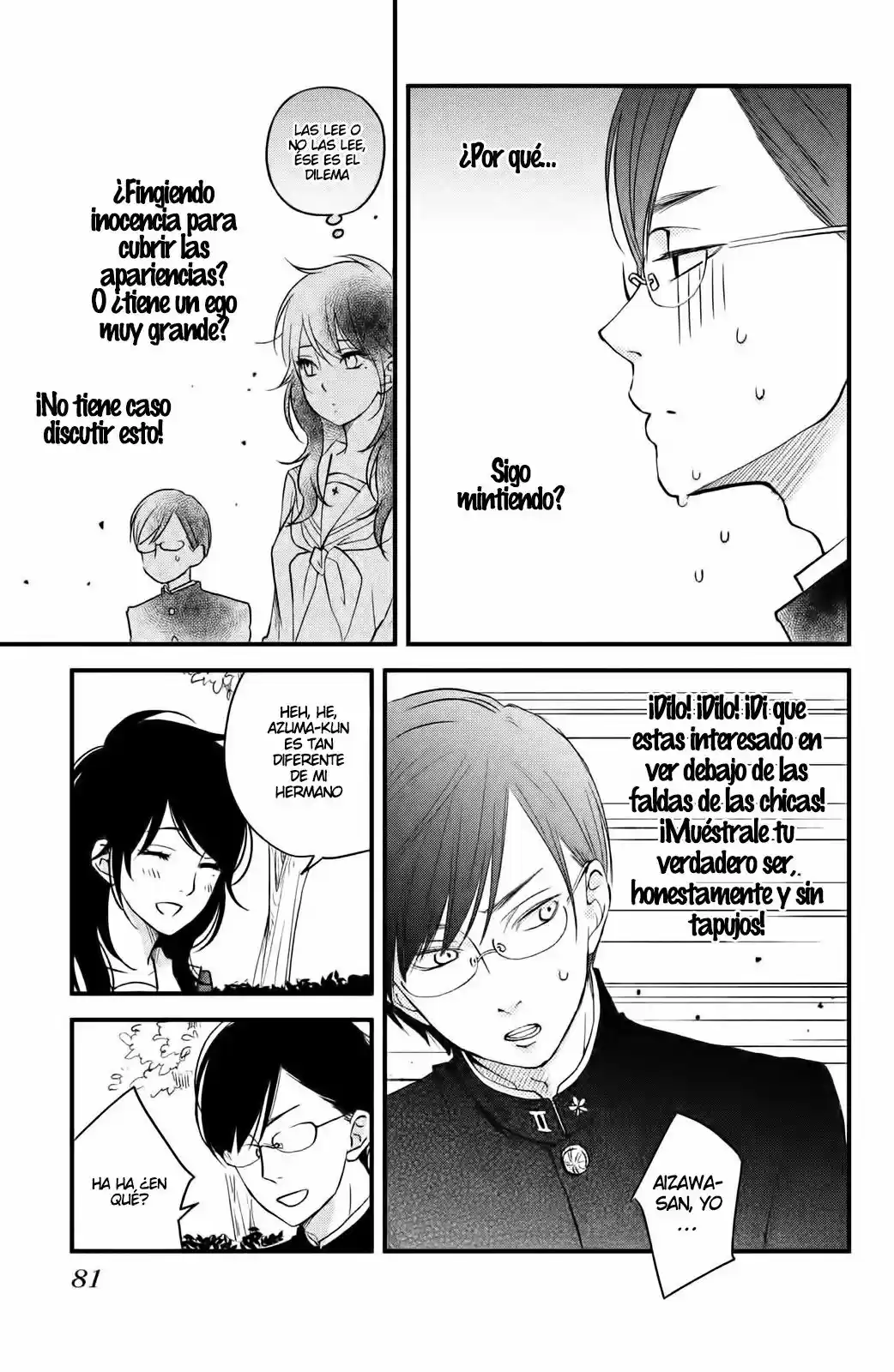 Boku To Kimi No Taisetsu Na Hanashi - Capítulo 9 - Página 15 - LectorTMOo