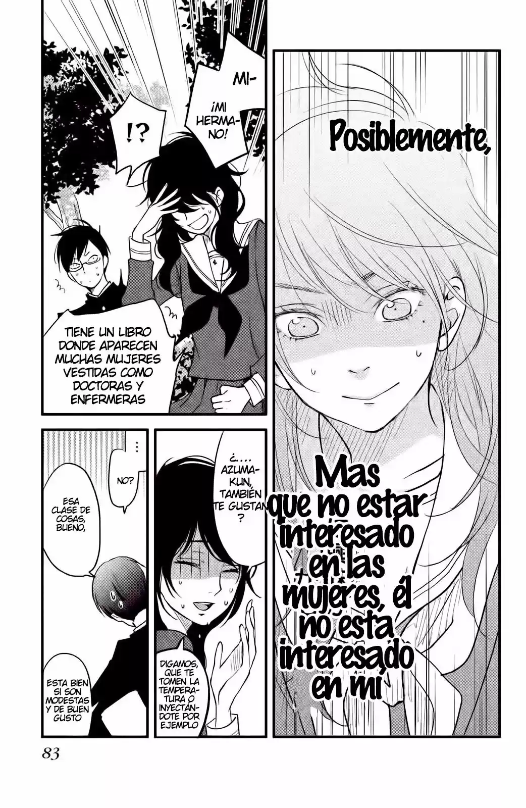 Boku To Kimi No Taisetsu Na Hanashi - Capítulo 9 - Página 17 - LectorTMOo