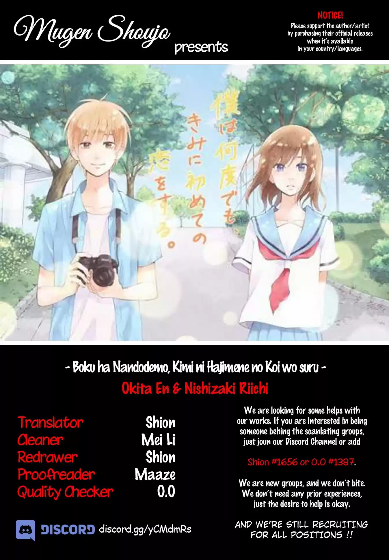 Boku Wa Nando Demo, Kimi Ni Hajimete No Koi Wo Suru - Capítulo 3 - Página 36 - LectorTMOo