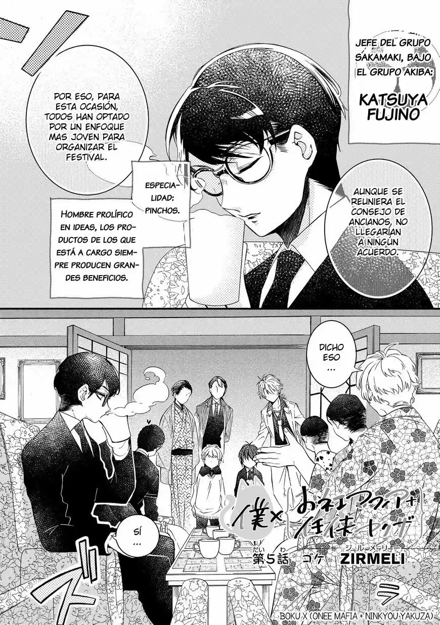 Boku X (Onee Mafia + Ninkyou Yakuza) capítulo 5 página 2