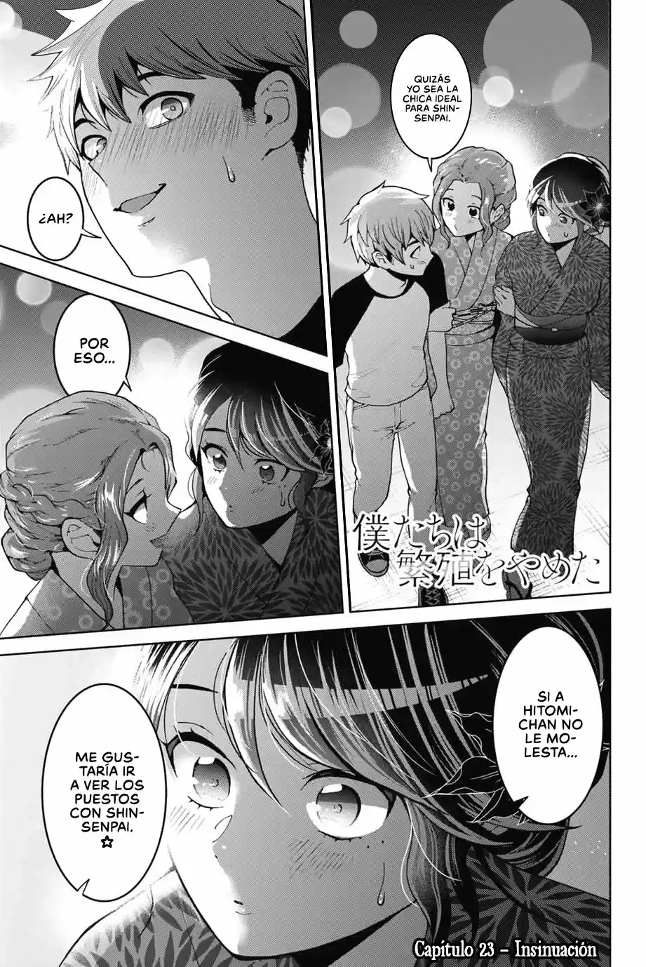 Bokutachi Wa Hanshoku Wo Yameta - Capítulo 23 - Página 2 - LectorTMOo