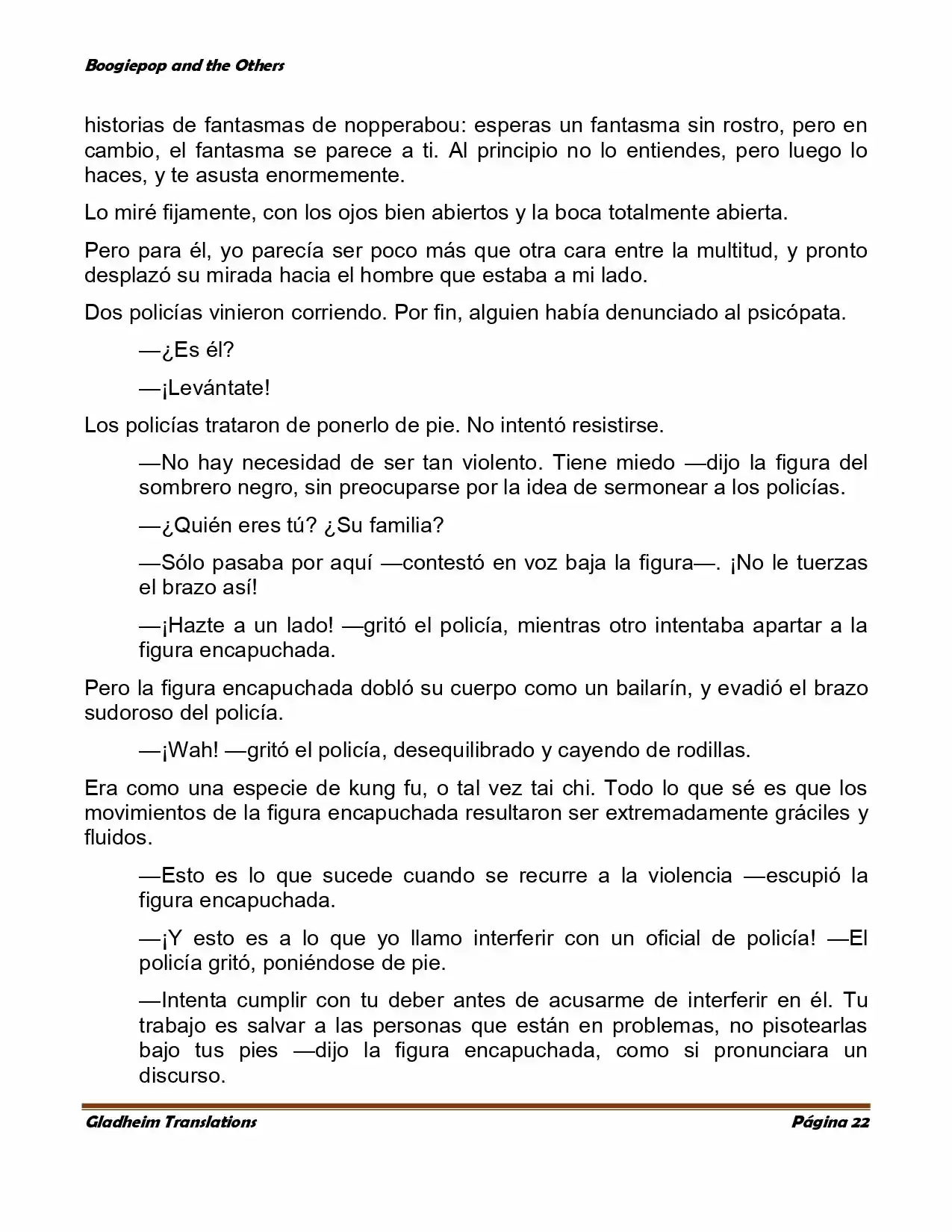 Boogiepop (Novela) - Capítulo 1 - Página 22 - LectorTMOo
