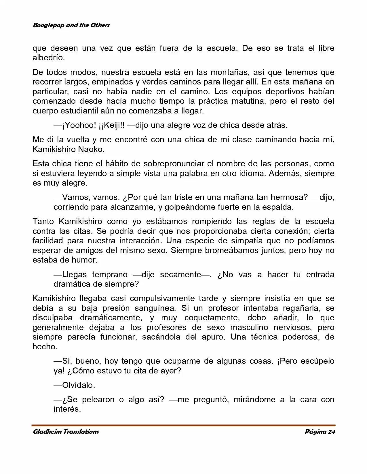 Boogiepop (Novela) - Capítulo 1 - Página 24 - LectorTMOo
