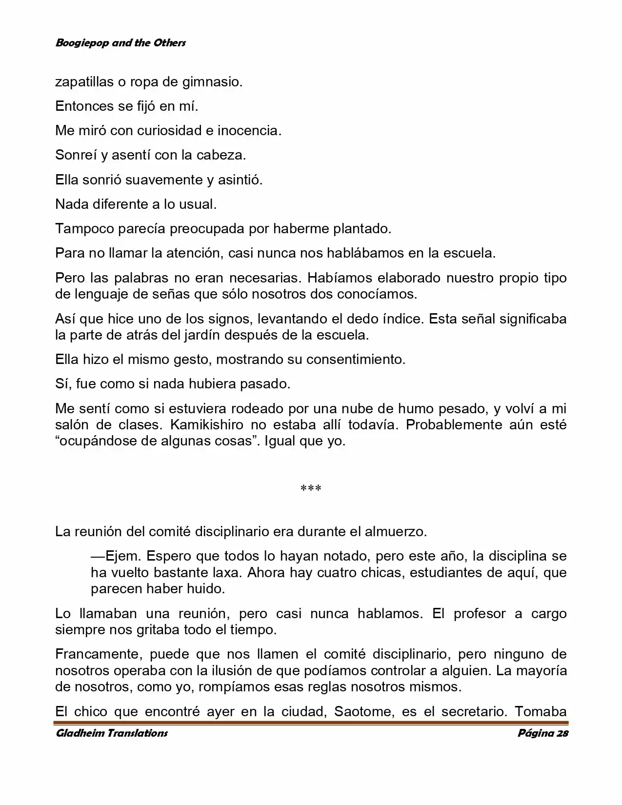 Boogiepop (Novela) - Capítulo 1 - Página 26 - LectorTMOo