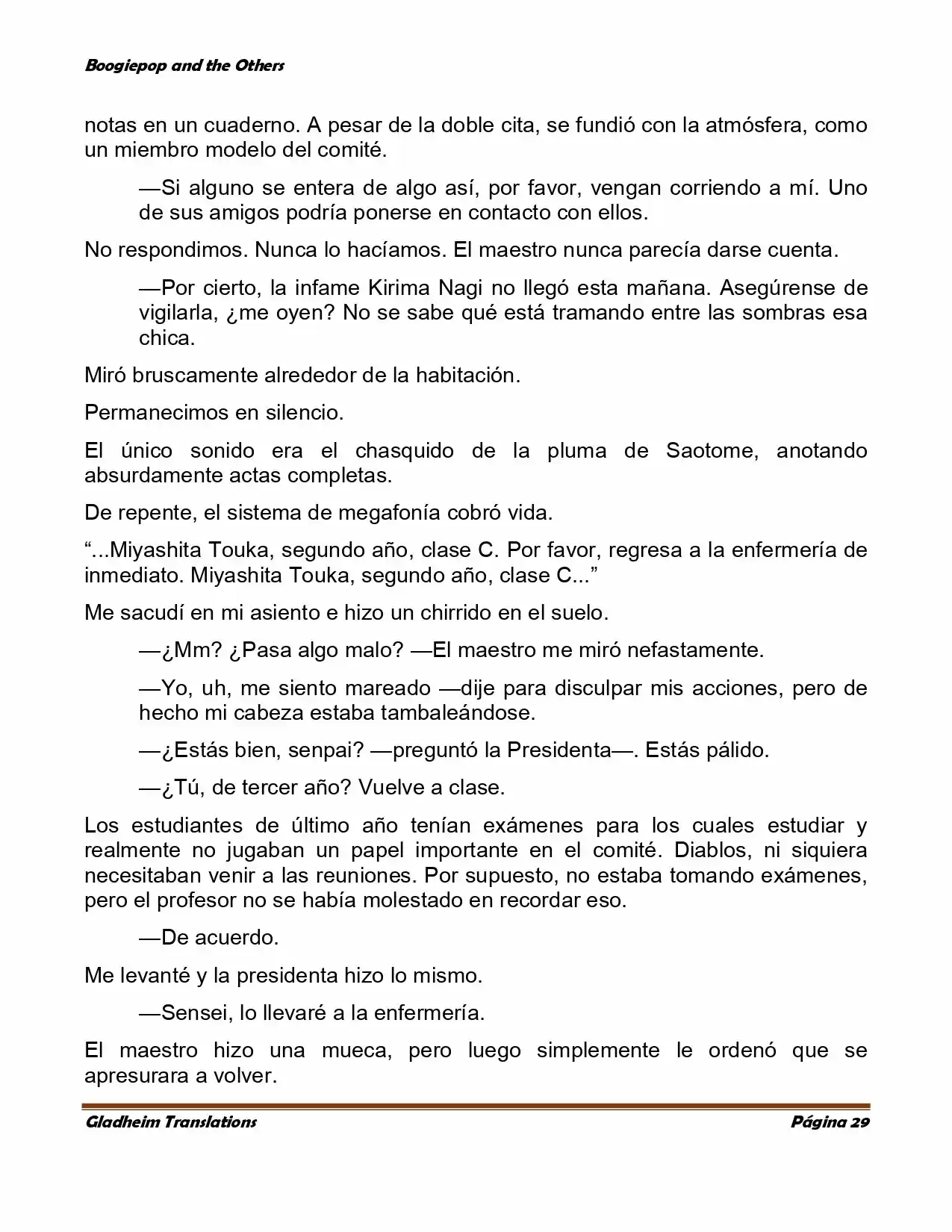 Boogiepop (Novela) - Capítulo 1 - Página 27 - LectorTMOo