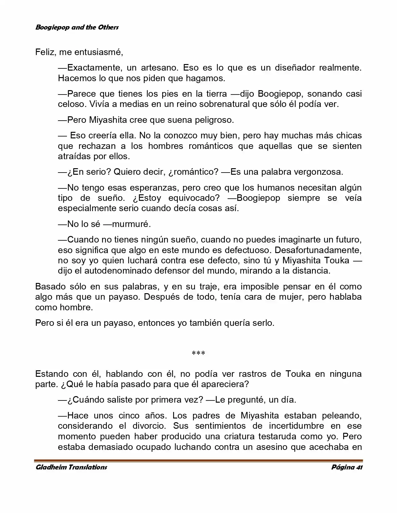 Boogiepop (Novela) - Capítulo 1 - Página 39 - LectorTMOo