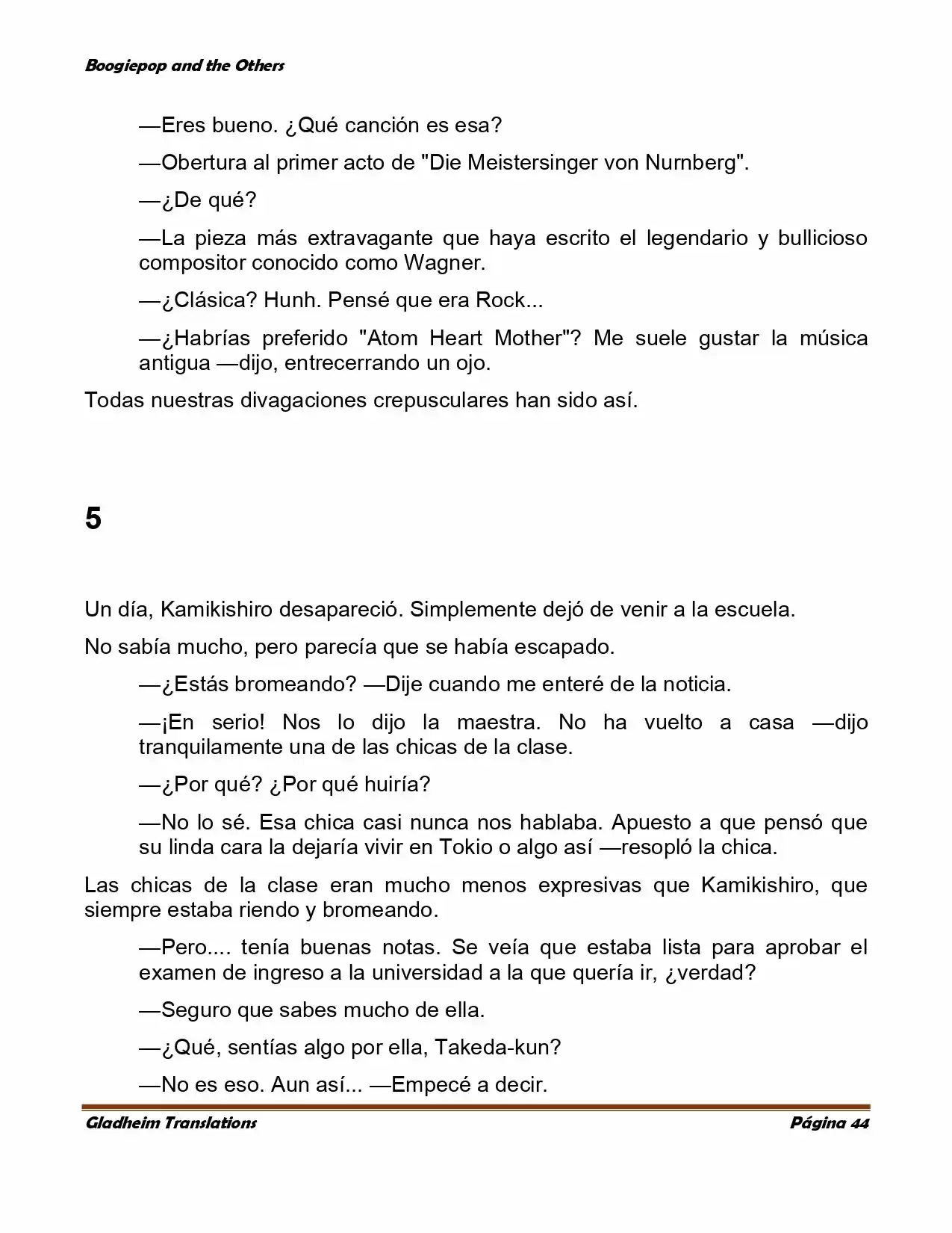 Boogiepop (Novela) - Capítulo 1 - Página 42 - LectorTMOo