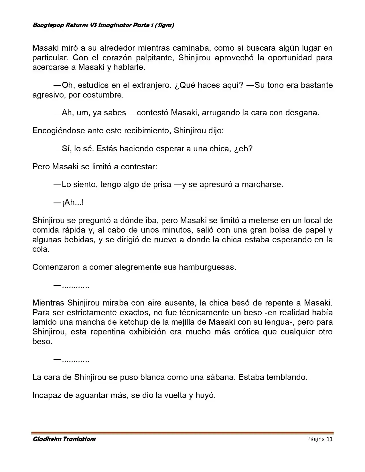 Boogiepop (Novela) - Capítulo 10 - Página 11 - LectorTMOo