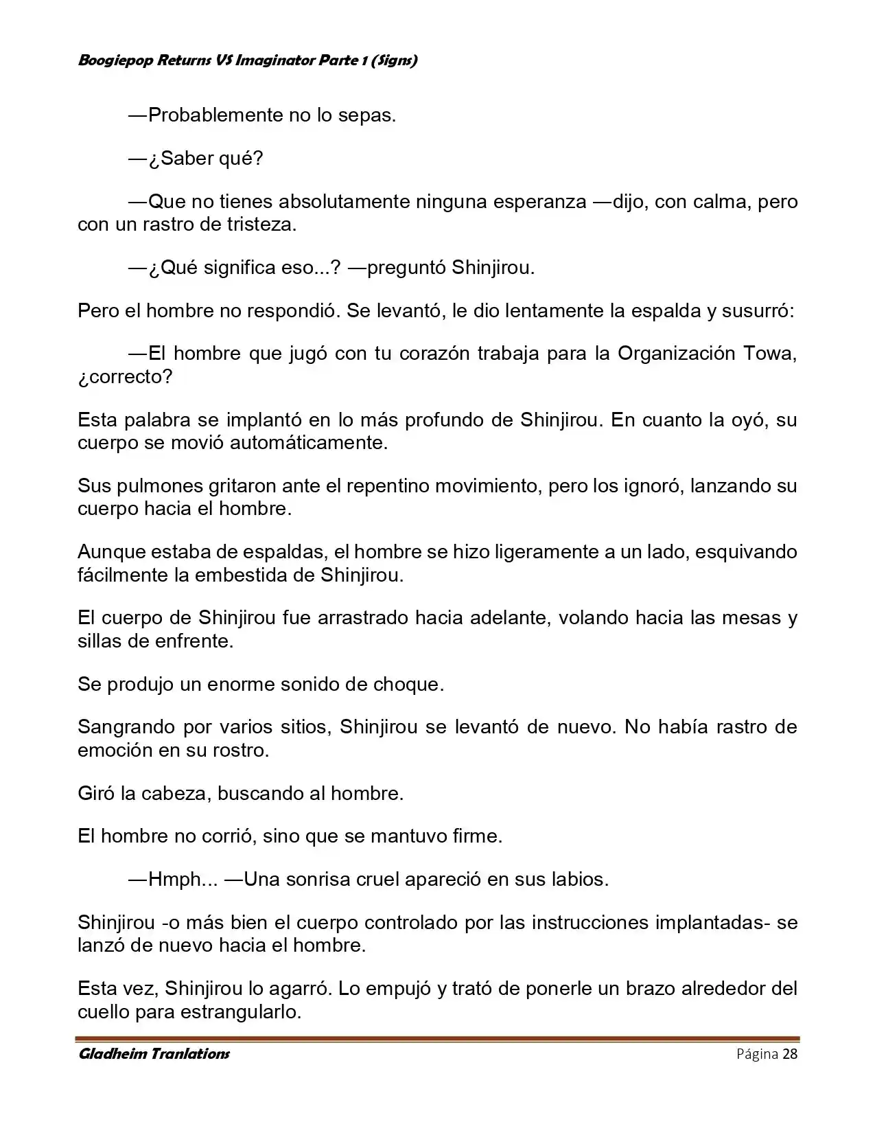 Boogiepop (Novela) - Capítulo 10 - Página 28 - LectorTMOo