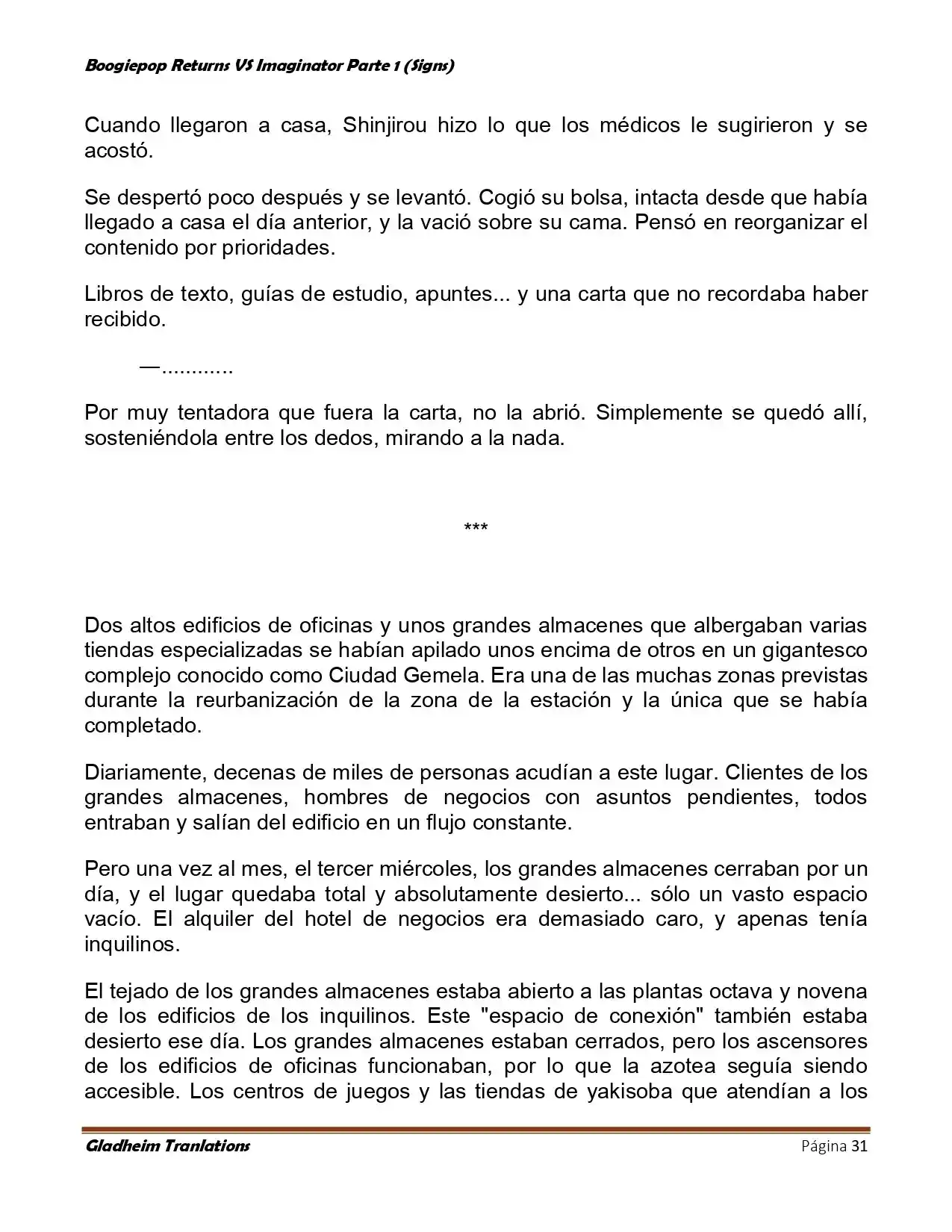 Boogiepop (Novela) - Capítulo 10 - Página 31 - LectorTMOo
