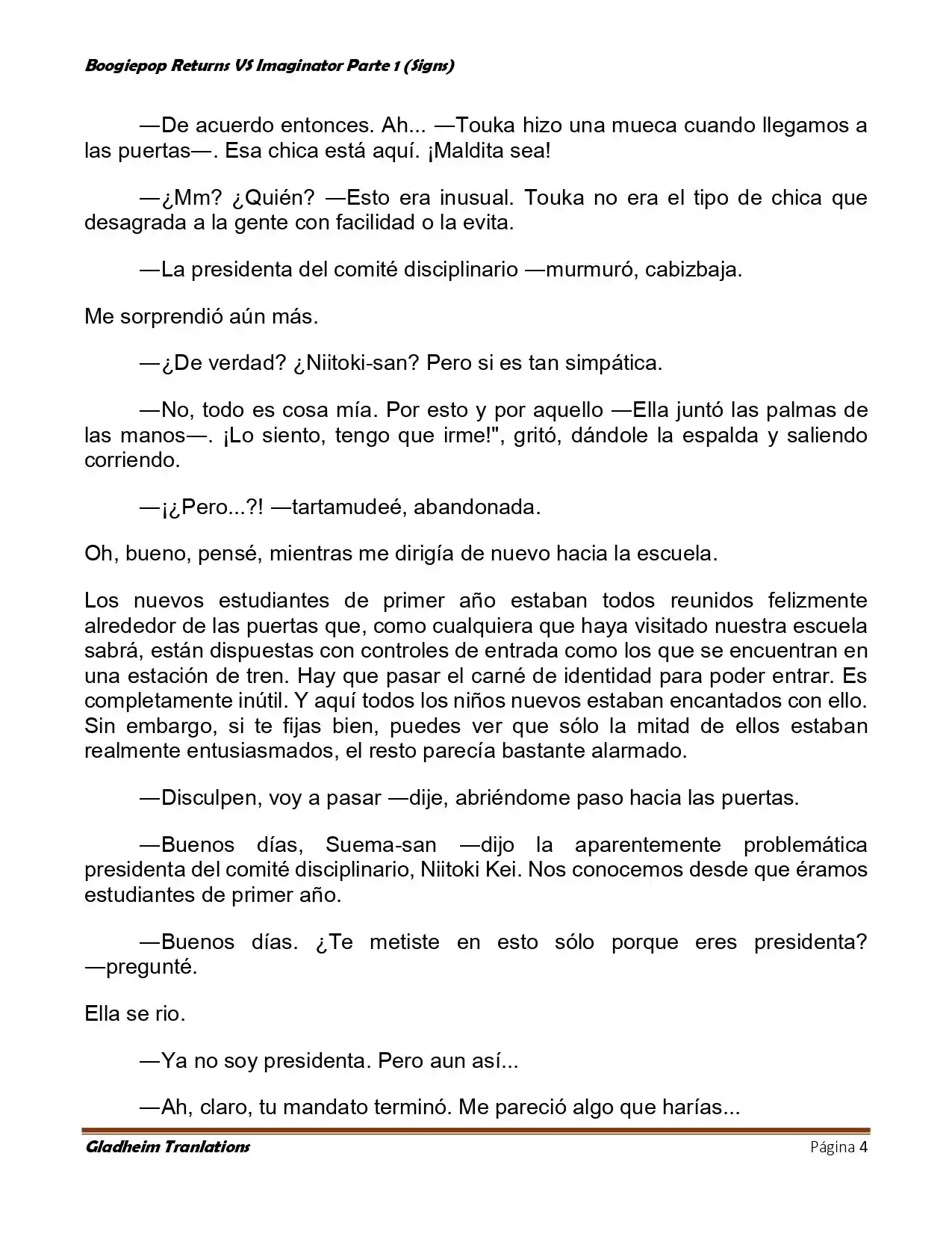 Boogiepop (Novela) - Capítulo 11 - Página 4 - LectorTMOo