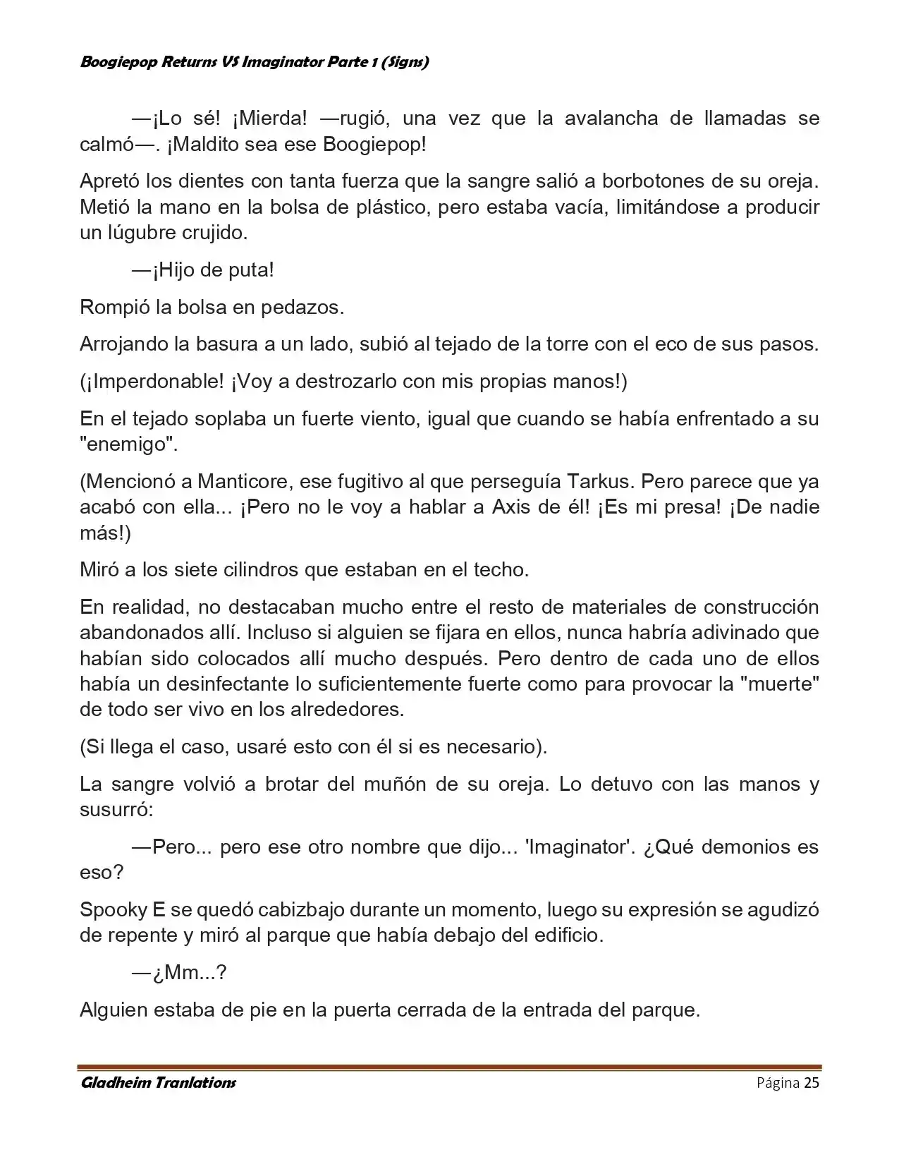 Boogiepop (Novela) - Capítulo 12 - Página 25 - LectorTMOo