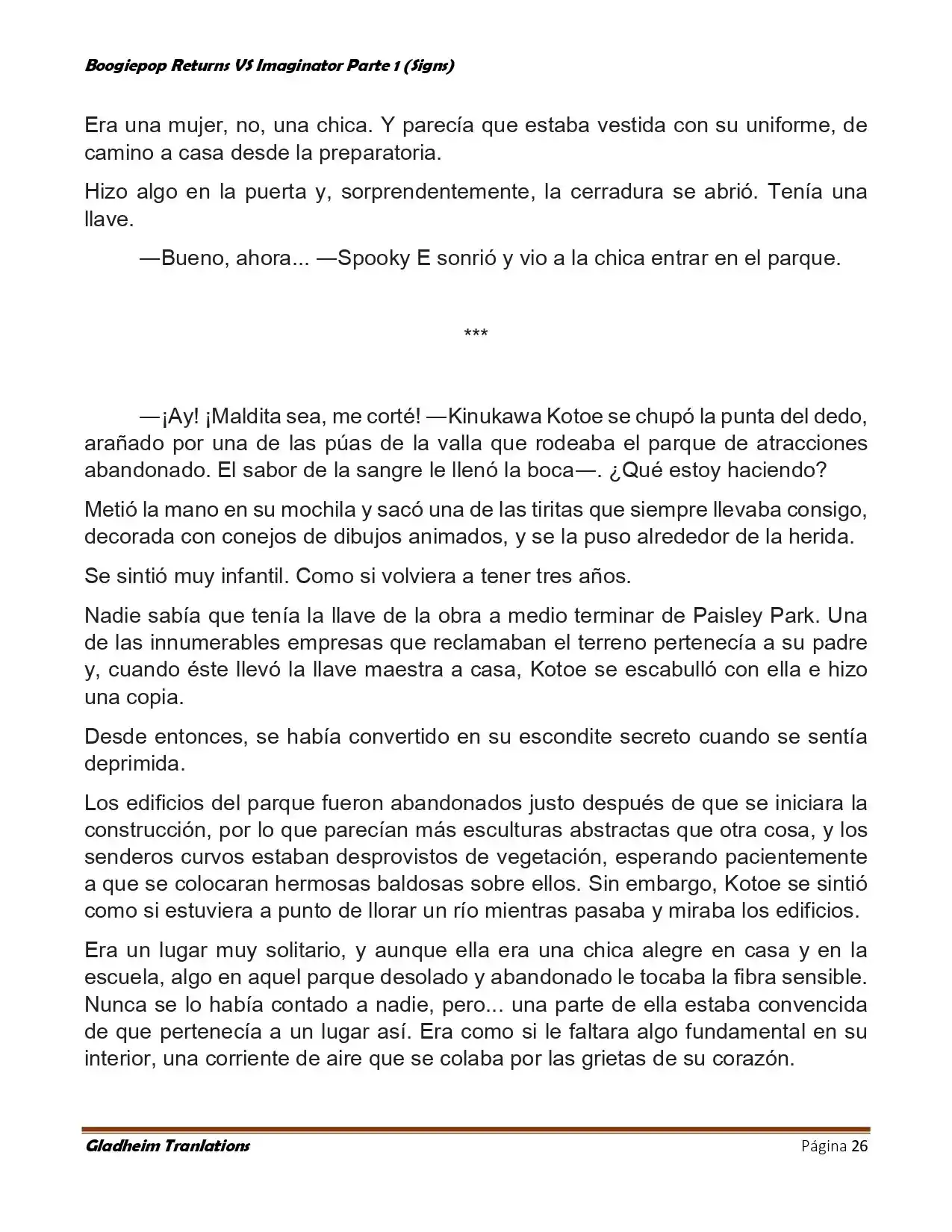 Boogiepop (Novela) - Capítulo 12 - Página 27 - LectorTMOo