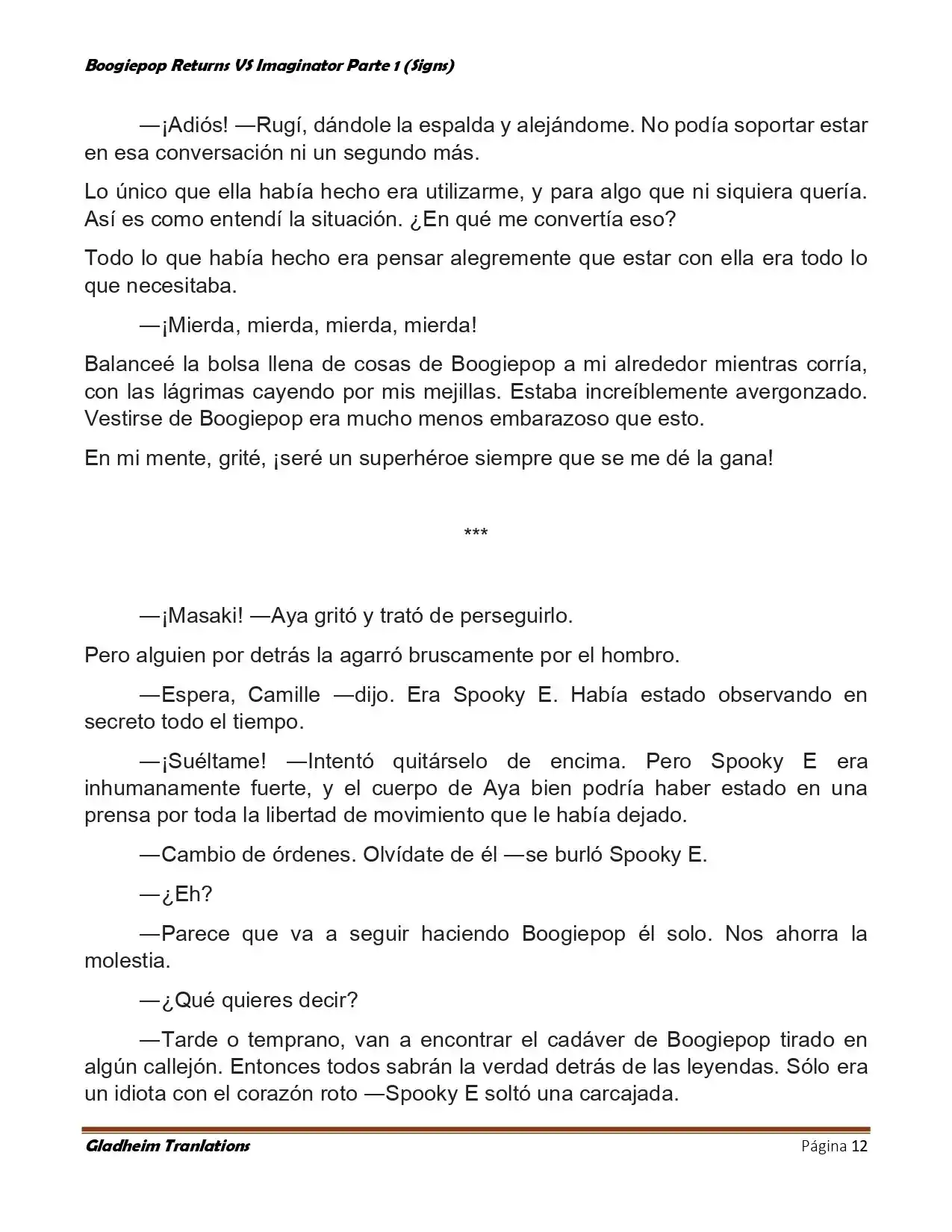 Boogiepop (Novela) - Capítulo 13 - Página 12 - LectorTMOo