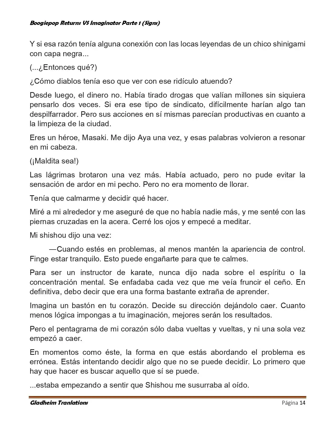 Boogiepop (Novela) - Capítulo 13 - Página 14 - LectorTMOo