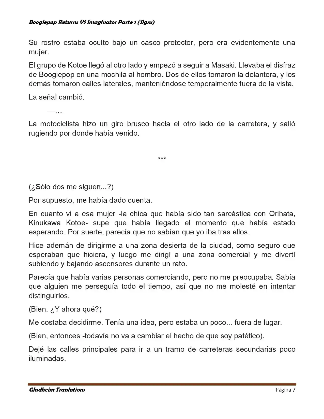 Boogiepop (Novela) - Capítulo 15 - Página 7 - LectorTMOo