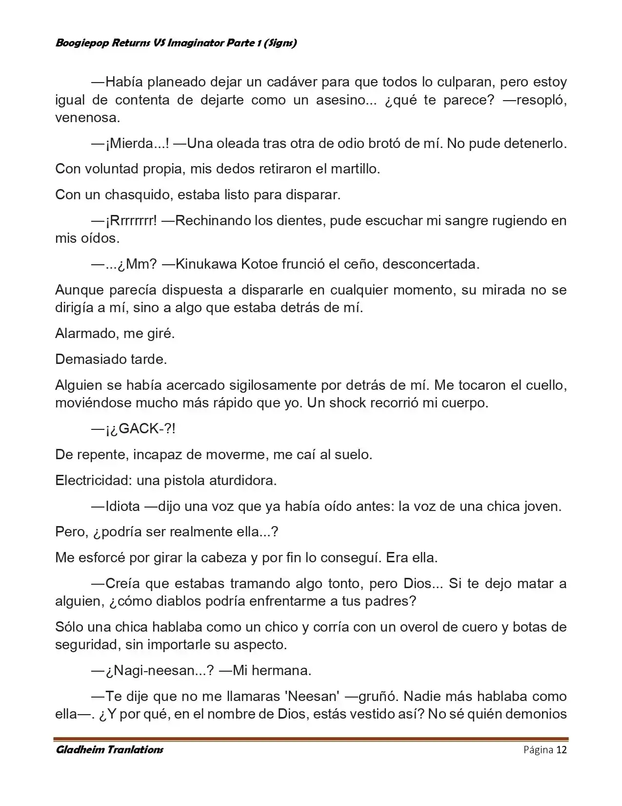 Boogiepop (Novela) - Capítulo 15 - Página 12 - LectorTMOo