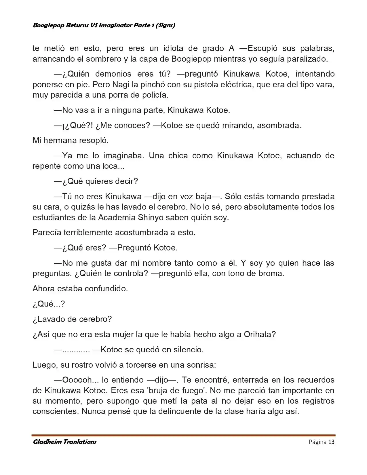 Boogiepop (Novela) - Capítulo 15 - Página 13 - LectorTMOo