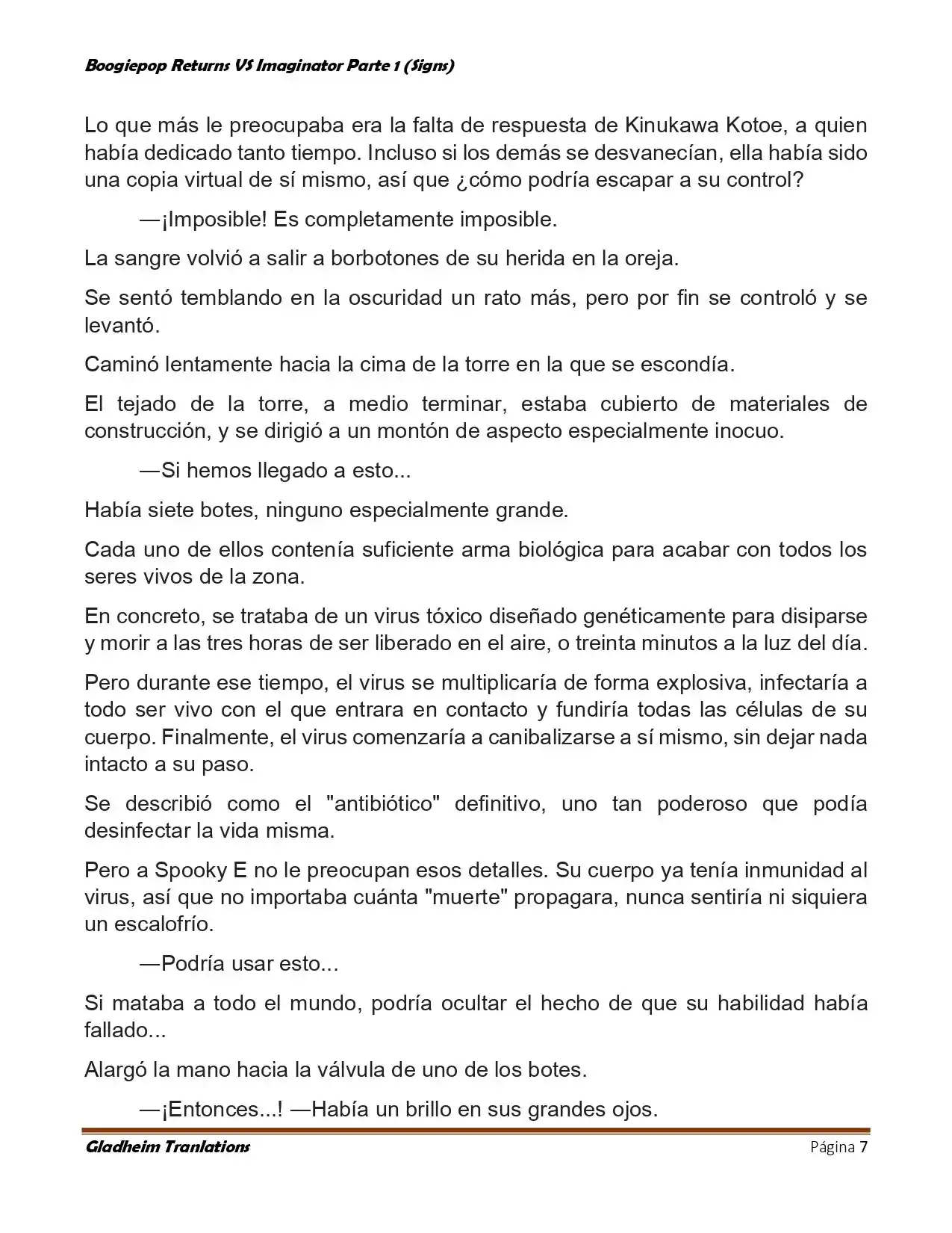 Boogiepop (Novela) - Capítulo 16 - Página 7 - LectorTMOo