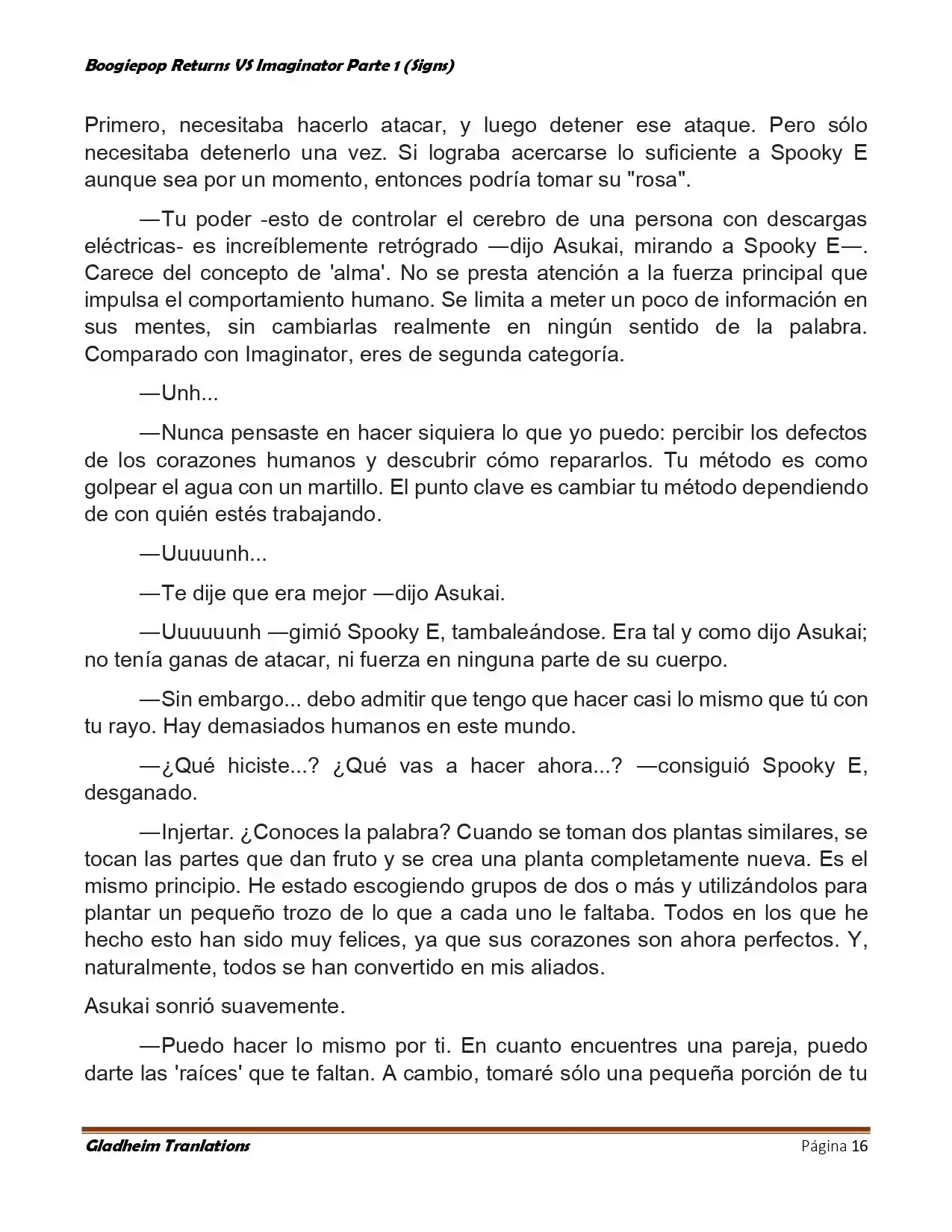 Boogiepop (Novela) - Capítulo 16 - Página 16 - LectorTMOo