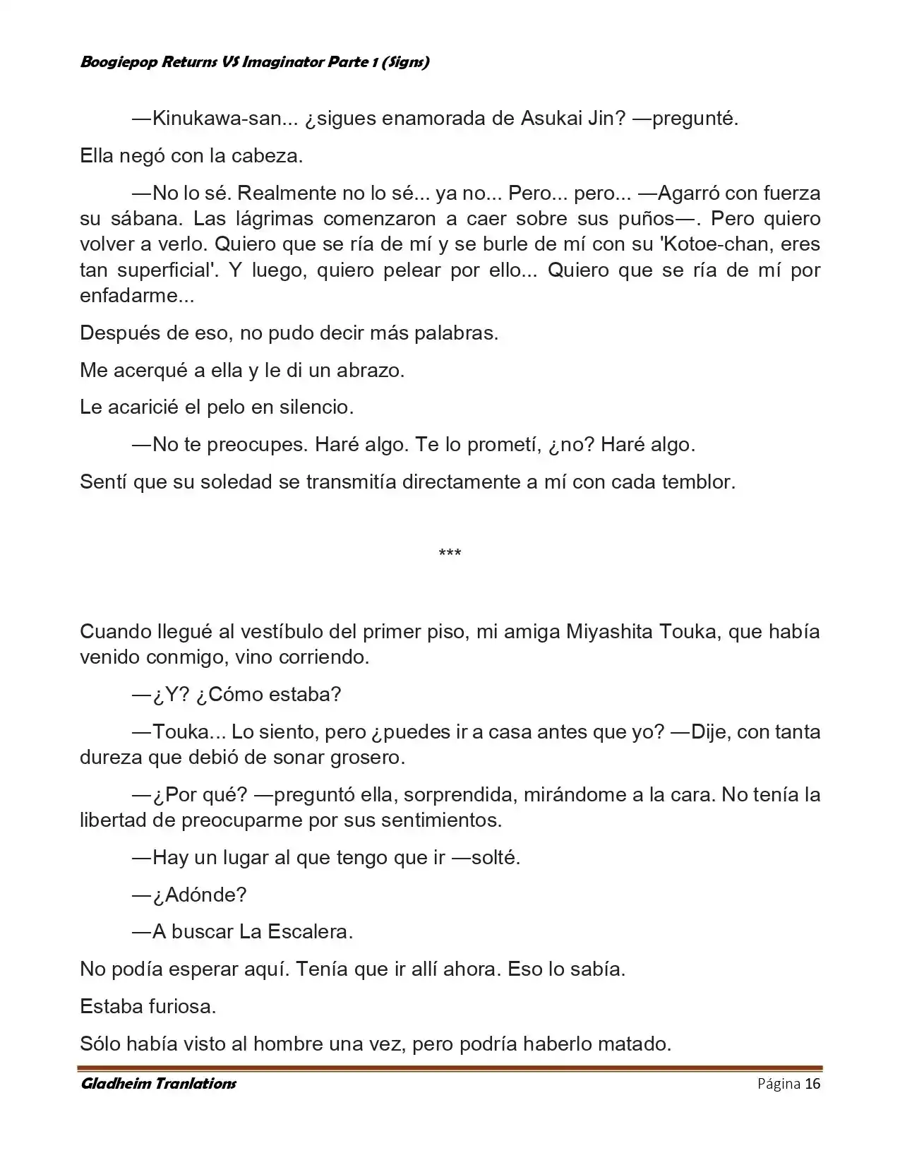 Boogiepop (Novela) - Capítulo 17 - Página 16 - LectorTMOo