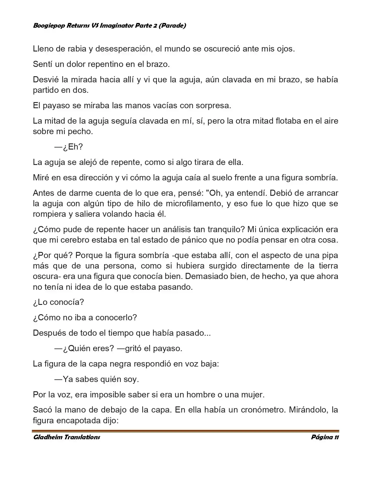Boogiepop (Novela) - Capítulo 18 - Página 11 - LectorTMOo