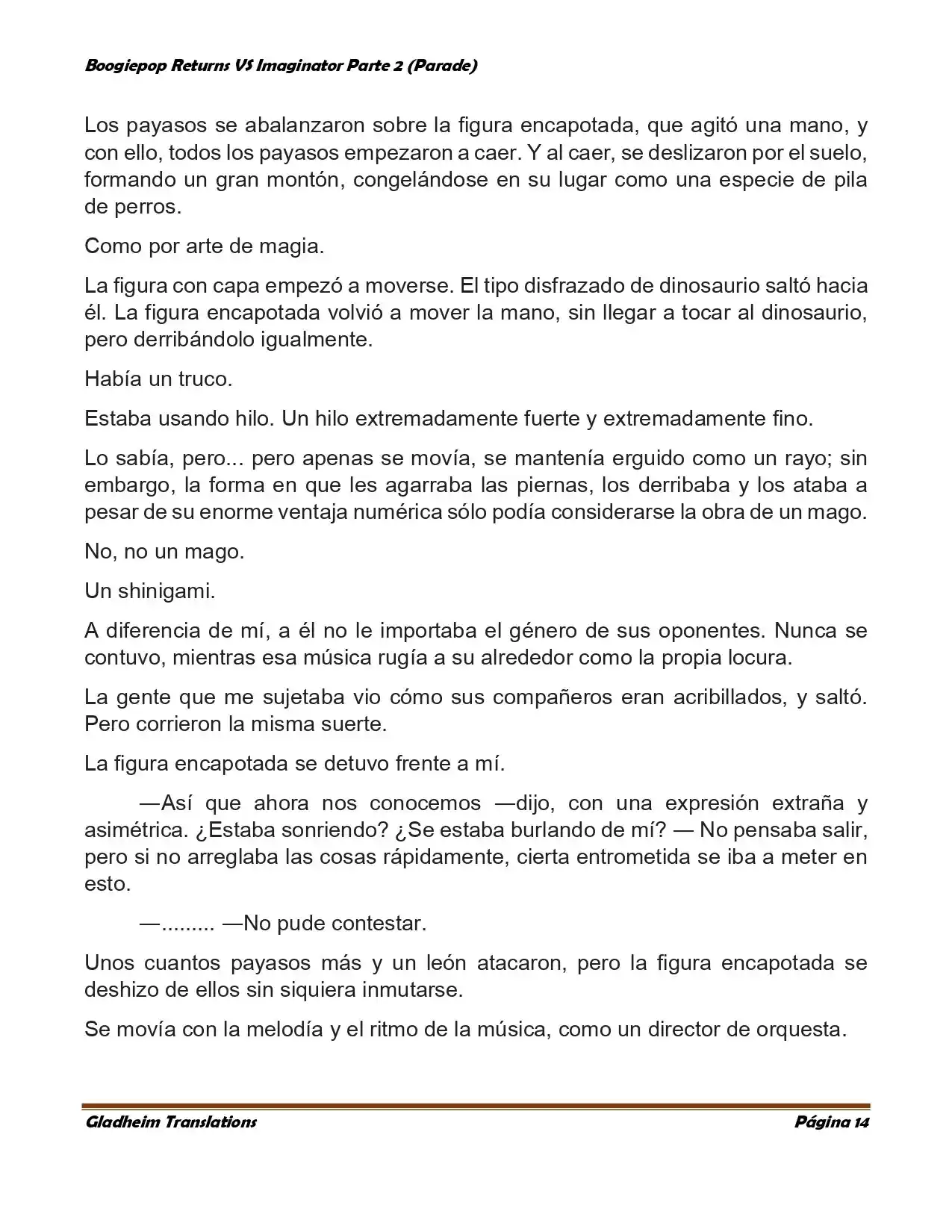 Boogiepop (Novela) - Capítulo 18 - Página 14 - LectorTMOo