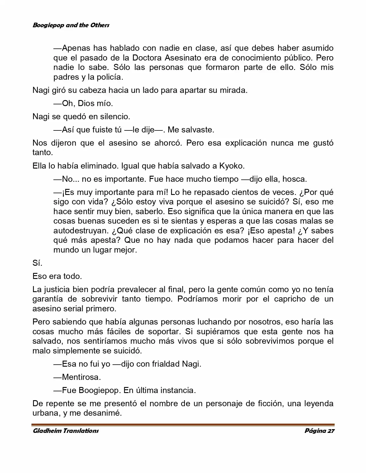 Boogiepop (Novela) - Capítulo 2 - Página 26 - LectorTMOo