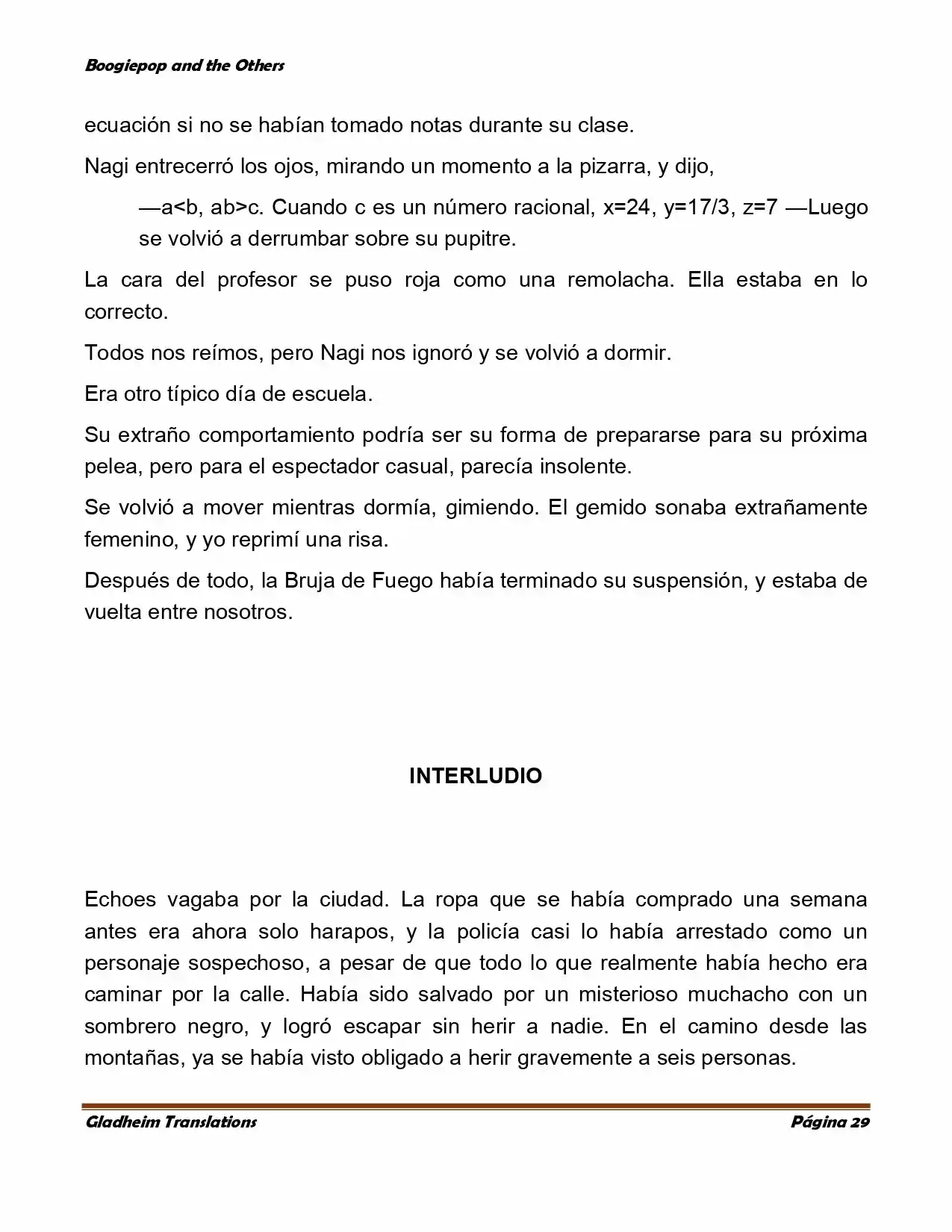Boogiepop (Novela) - Capítulo 2 - Página 28 - LectorTMOo