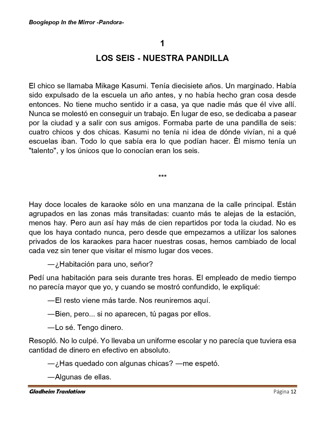 Boogiepop (Novela) - Capítulo 20 - Página 12 - LectorTMOo