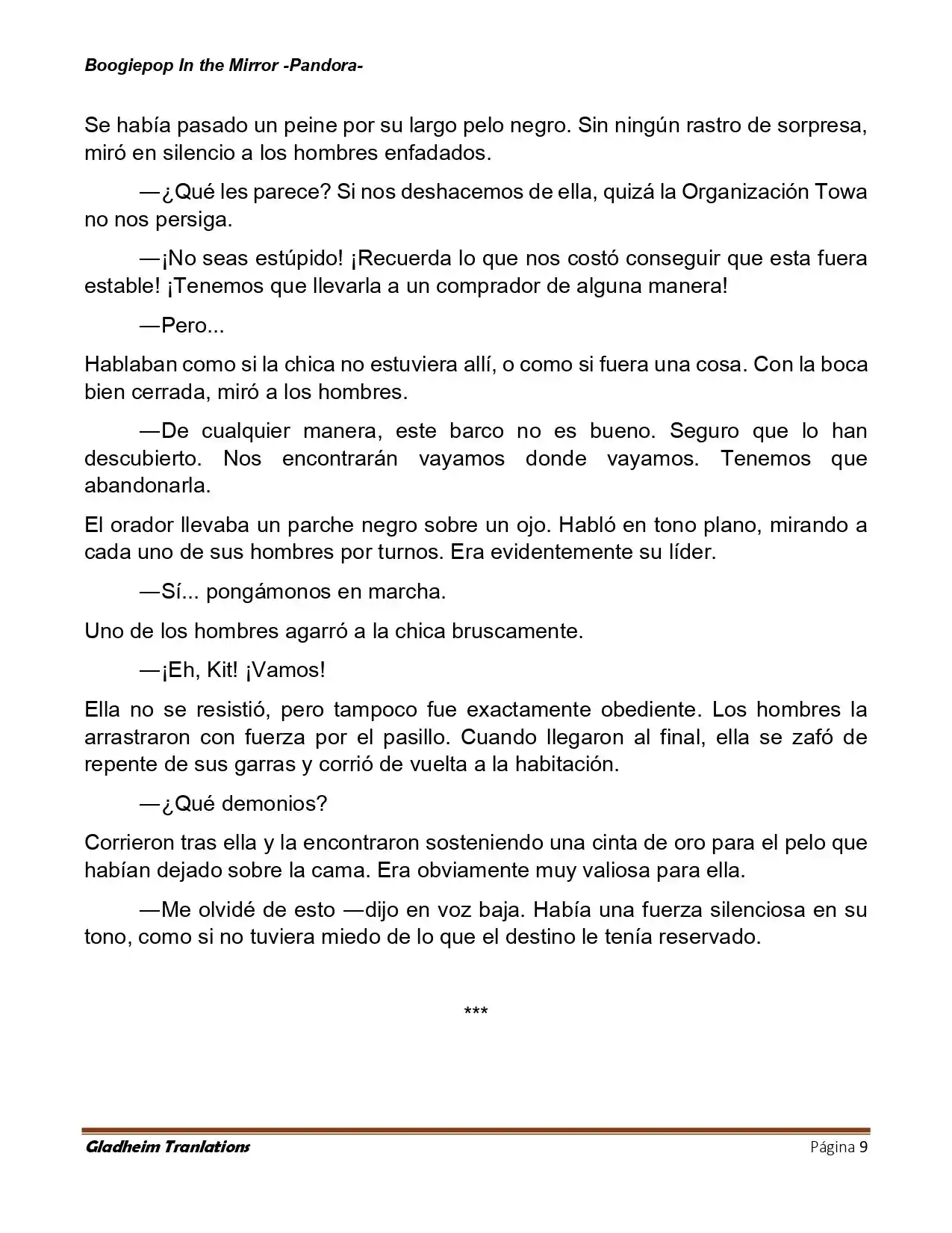 Boogiepop (Novela) - Capítulo 21 - Página 9 - LectorTMOo