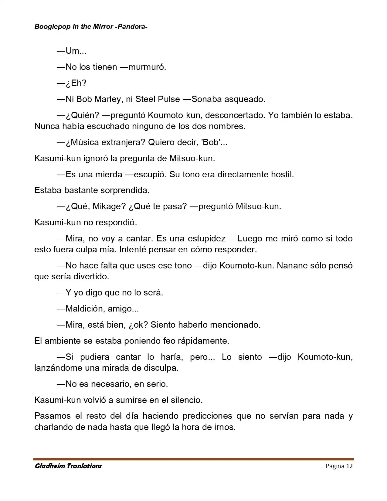 Boogiepop (Novela) - Capítulo 22 - Página 12 - LectorTMOo