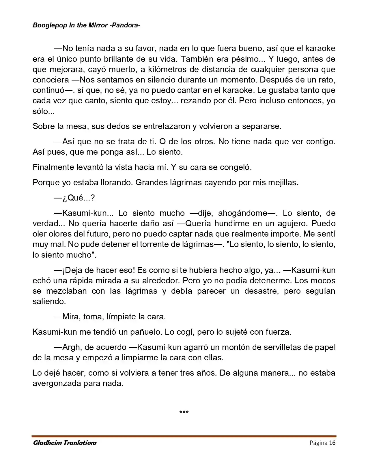 Boogiepop (Novela) - Capítulo 22 - Página 16 - LectorTMOo