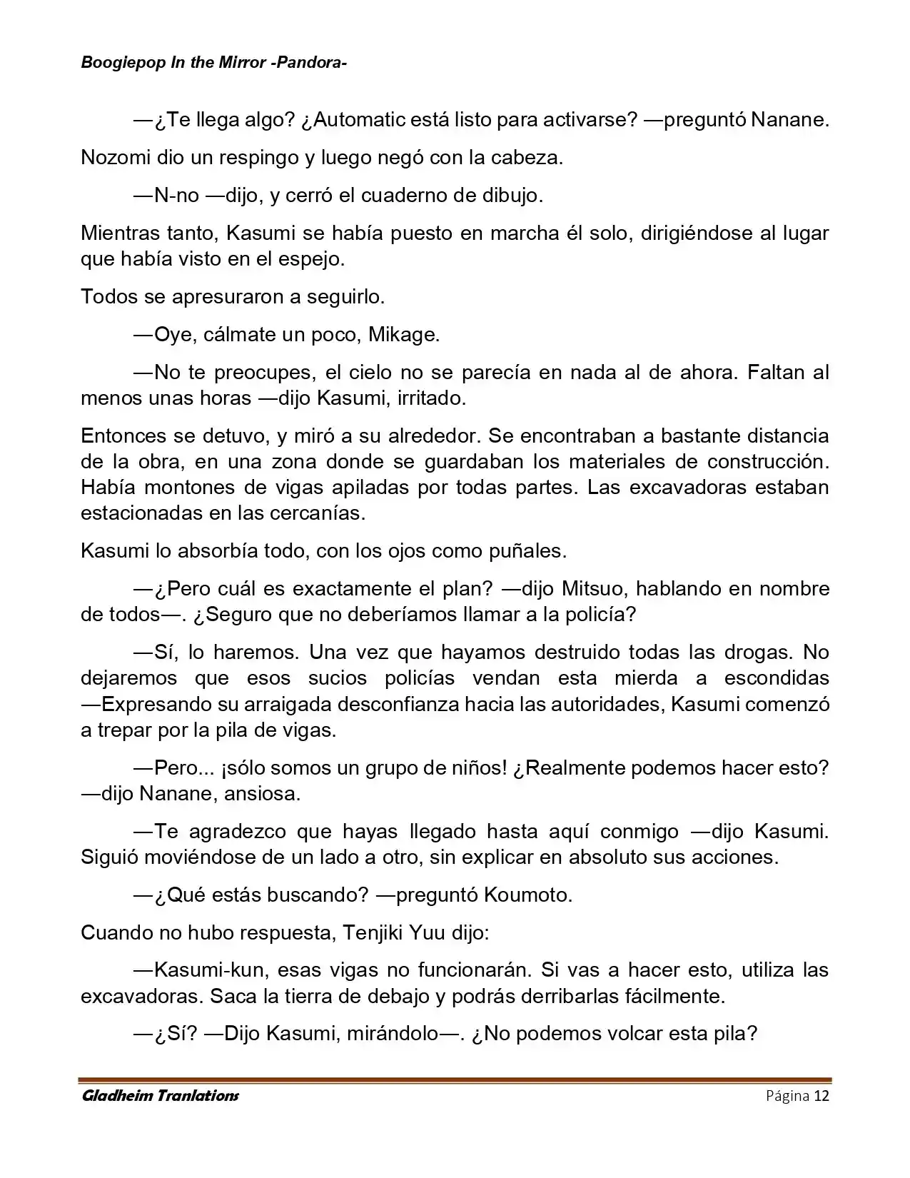 Boogiepop (Novela) - Capítulo 23 - Página 12 - LectorTMOo