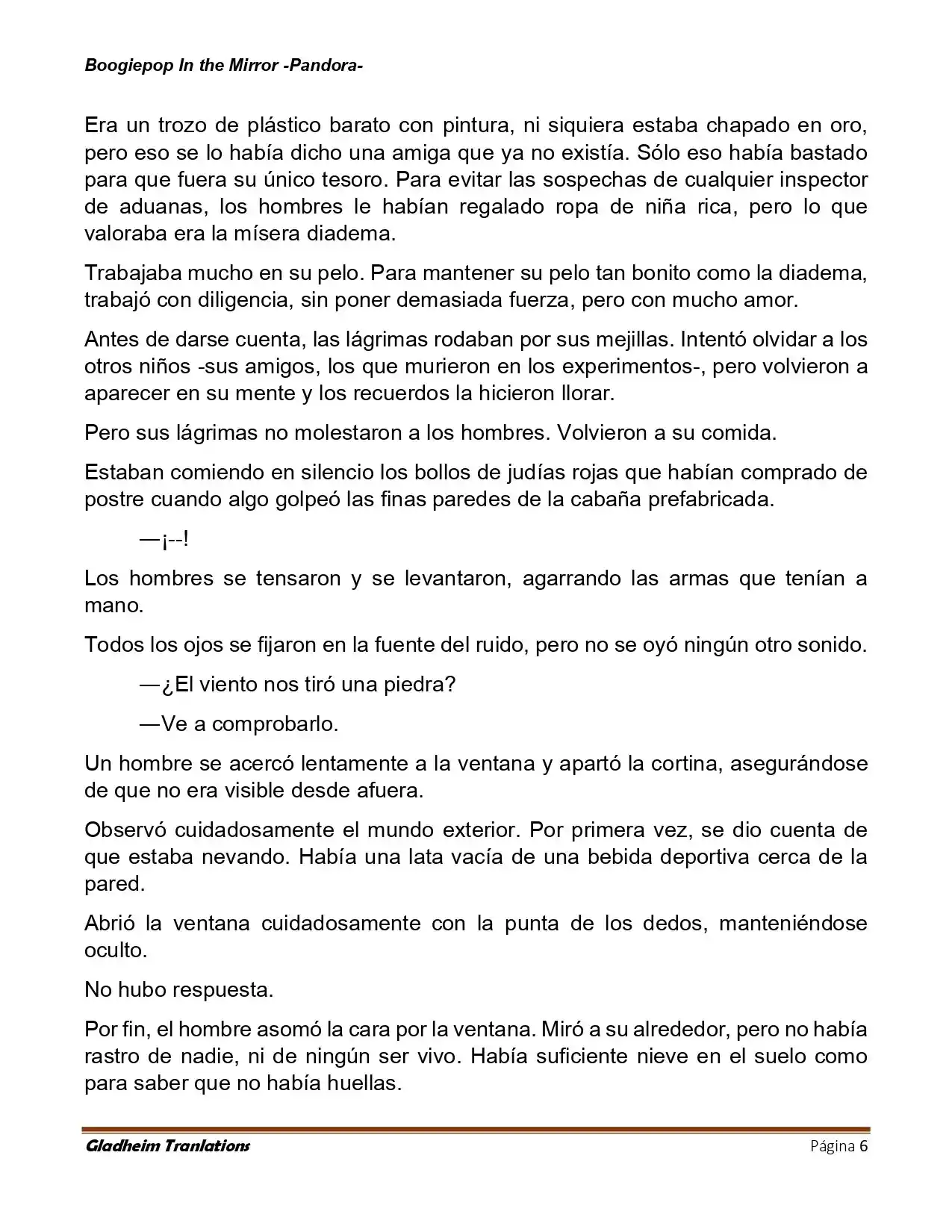 Boogiepop (Novela) - Capítulo 24 - Página 6 - LectorTMOo