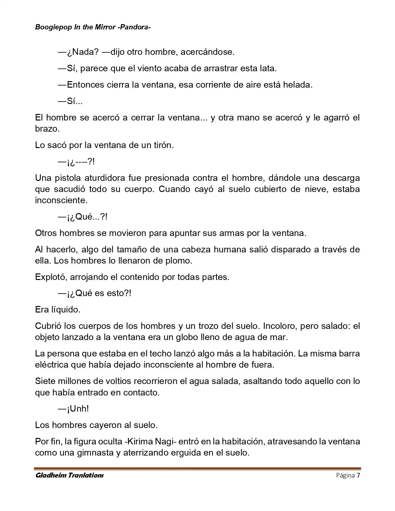 Boogiepop (Novela) - Capítulo 24 - Página 7 - LectorTMOo