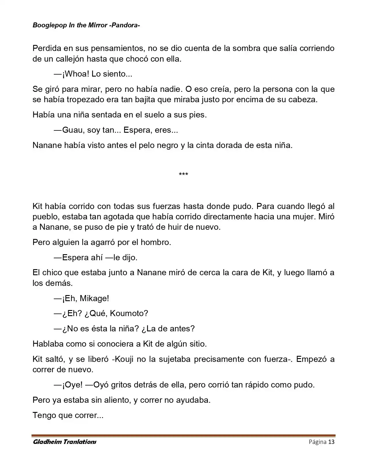 Boogiepop (Novela) - Capítulo 24 - Página 13 - LectorTMOo