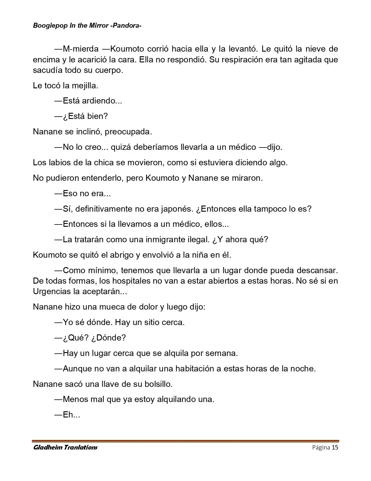 Boogiepop (Novela) - Capítulo 24 - Página 15 - LectorTMOo
