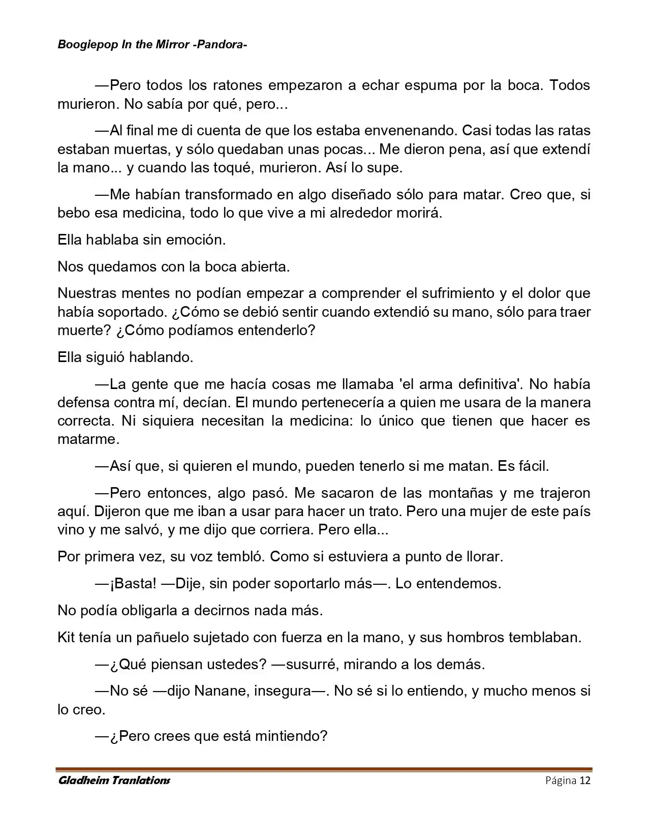 Boogiepop (Novela) - Capítulo 25 - Página 12 - LectorTMOo