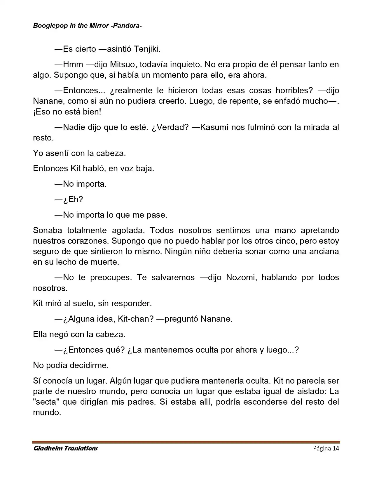 Boogiepop (Novela) - Capítulo 25 - Página 14 - LectorTMOo